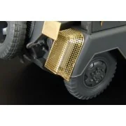 Sd Kfz 232 exhaust shroud mesh and silencer, 1/48 - Hauler HLX48337