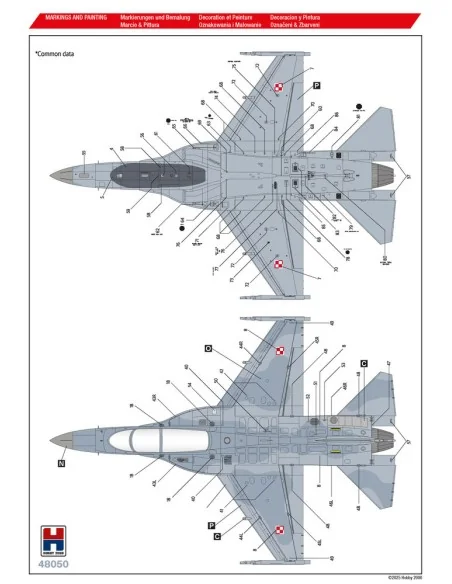 FA-50GF Polish Air Force, 1/48 - Hobby 2000 48050