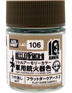 Mr Hobby -Gunze Little Armory Color (18ml) 10th Anniv.FLAT DARK EAR...