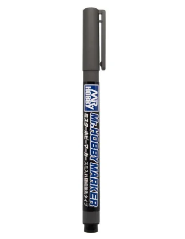 Mr Hobby -Gunze Mr. Hobby Marker Super Fine Tip Brush Pen Grey - Mr...