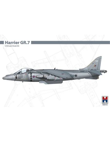 Harrier GR.7, 1/48 - Hobby 2000 48043