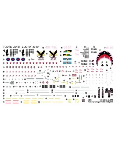 Harrier GR.7, 1/48 - Hobby 2000 48043
