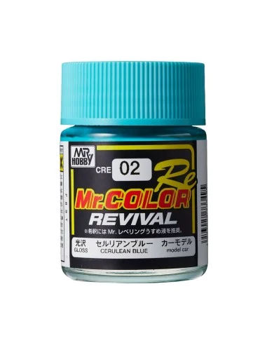 Mr Hobby -Gunze Mr. Color (10 ml) CERULEAN BLUE - Mr Hobby - Gunze ...