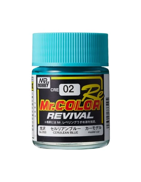 Mr Hobby -Gunze Mr. Color (10 ml) CERULEAN BLUE - Mr Hobby - Gunze ...