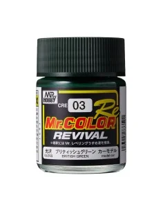 Mr Hobby -Gunze Mr. Color (10 ml) BRITISH GREEN - Mr Hobby - Gunze ...
