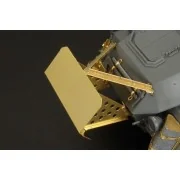 Sd Kfz 232 front bumper-spoiler, 1/48 - Hauler HLX48338