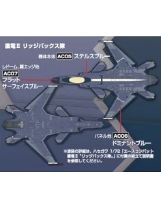 Mr Hobby -Gunze Ace Combat UNF Ridgebacks Squadron Colors - Mr Hobb... 2
