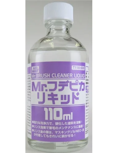 Mr Hobby -Gunze Mr. Brush Cleaner Liquid 110ml - Mr Hobby - Gunze T...