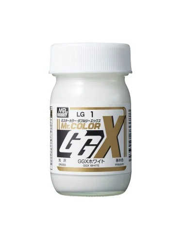 Mr Hobby -Gunze Mr. Color GGX (60ml) White - Mr Hobby - Gunze LG-001