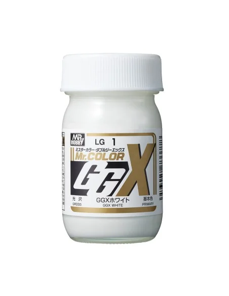 Mr Hobby -Gunze Mr. Color GGX (60ml) White - Mr Hobby - Gunze LG-001