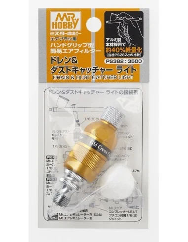 Mr Hobby -Gunze Drain & Dust Catcher Light - Mr Hobby - Gunze PS-382