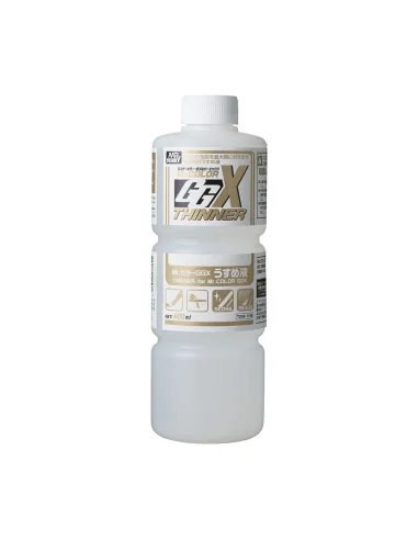 Mr Hobby -Gunze Mr. Color GGX Thinner (400 ml) - Mr Hobby - Gunze T...