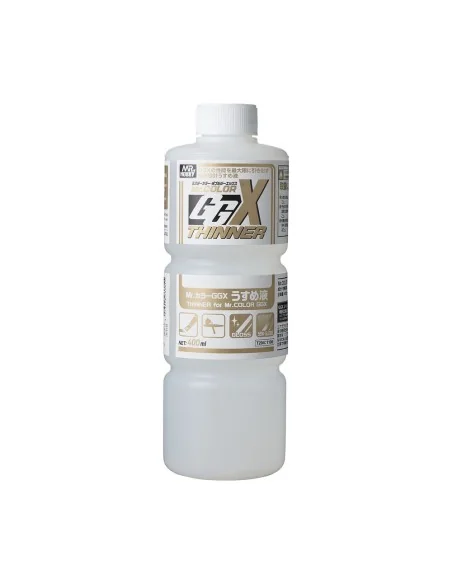 Mr Hobby -Gunze Mr. Color GGX Thinner (400 ml) - Mr Hobby - Gunze T...