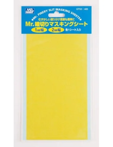 Mr Hobby -Gunze Finely Slit Masking Sheets - Mr Hobby - Gunze GT-53
