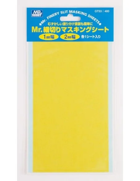 Mr Hobby -Gunze Finely Slit Masking Sheets - Mr Hobby - Gunze GT-53