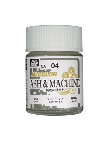 [NO_DESC] Mr. Color (18 ml) Ash & Machine Gray Tone 4 - Mr Hobby - ...
