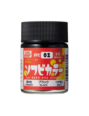 Mr Hobby -Gunze Water-Based SOFUBI Color (18 ml) White - Mr Hobby -...