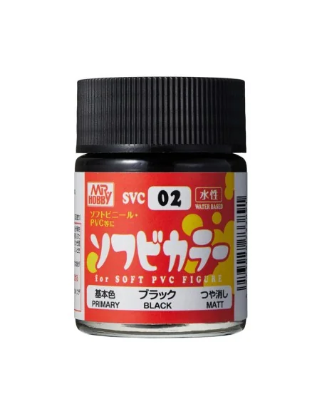 Mr Hobby -Gunze Water-Based SOFUBI Color (18 ml) White - Mr Hobby -...