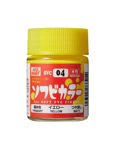 Mr Hobby -Gunze Water-Based SOFUBI Color (18 ml) White - Mr Hobby -...
