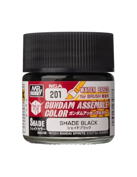 Acrysion GUNDAM ASSEMBLE COLOR (Shade Color) (10 ml) Shade Balck - ...