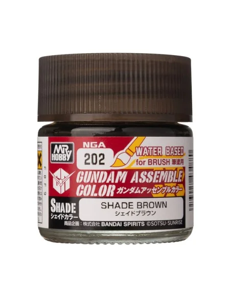 Acrysion GUNDAM ASSEMBLE COLOR (Shade Color) (10 ml) Shade Brown - ...