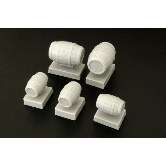 Wooden Barrels, 1/48 - Hauler HLX48344