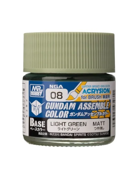 Acrysion GUNDAM ASSEMBLE COLOR (Base Color) (10 ml) Light Green - M...