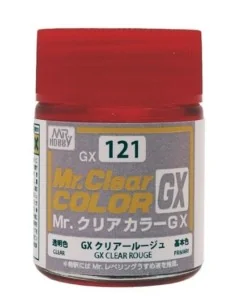 Mr. Color GX Clear Rouge (18 ml) - Mr Hobby - Gunze GX-121