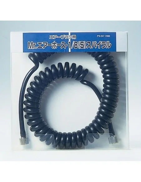 Mr Hobby -Gunze Mr. Air Hose 1/8 (S) Coil Type - Mr Hobby - Gunze P...