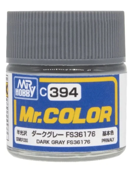 Mr Hobby -Gunze Mr. Color (10 ml) Dark Gray FS36176 - Mr Hobby - Gu...