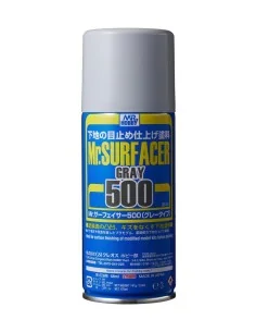 Mr Hobby -Gunze Mr. Surfacer 500 Spray Gray (170 ml) - Mr Hobby - G...