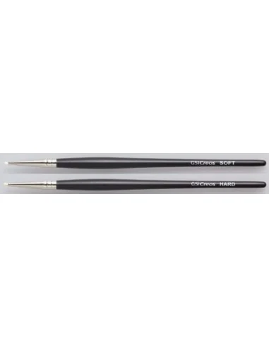 Mr Hobby -Gunze Mr. Weathering Brush Set Extra Small (Soft & Hard) ...