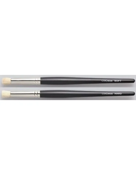 Mr Hobby -Gunze Mr. Weathering Brush Set Extra Large (Soft & Hard) ...