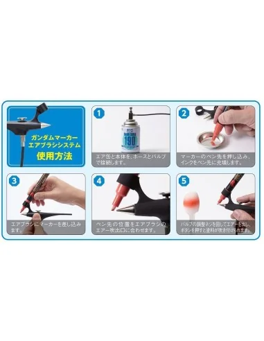 Mr Hobby -Gunze Gundam Marker Air Brush System - Mr Hobby - Gunze G...