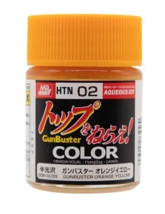 GUNBUSTER ORANGE YELLOW - Mr Hobby - Gunze HTN-02