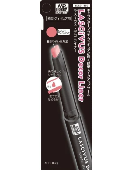 Mr Hobby -Gunze LASCIVUS DECOR LINER Fresh Pink - Mr Hobby - Gunze ...