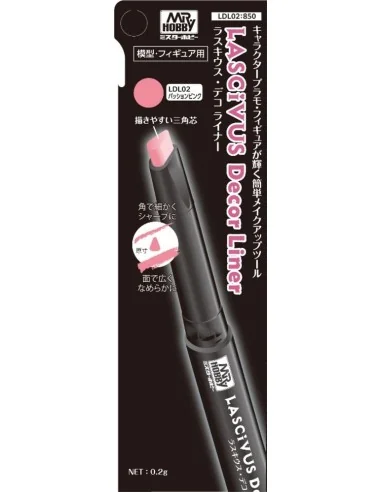 Mr Hobby -Gunze LASCIVUS DECOR LINER Passion Pink - Mr Hobby - Gunz...