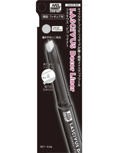 Mr Hobby -Gunze LASCIVUS DECOR LINER White Pearl - Mr Hobby - Gunze...