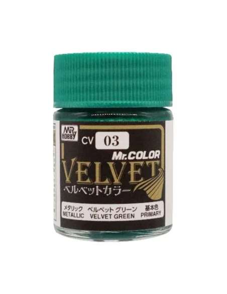 Mr Hobby -Gunze Mr. Color Velvet (18 ml) Green - Mr Hobby - Gunze C...