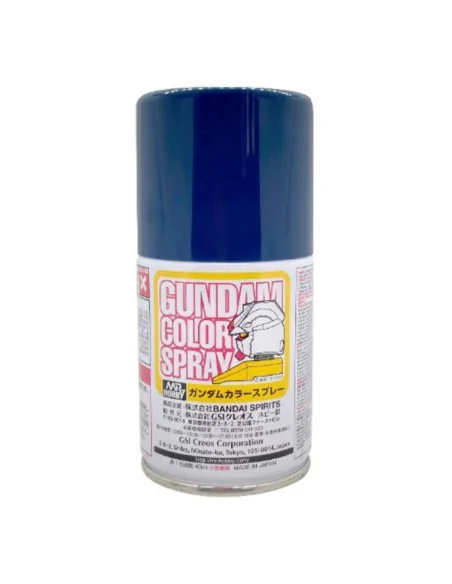 Mr Hobby -Gunze Gundam Color Spray (10ml) TITANS BLUE 2 - Mr Hobby ...