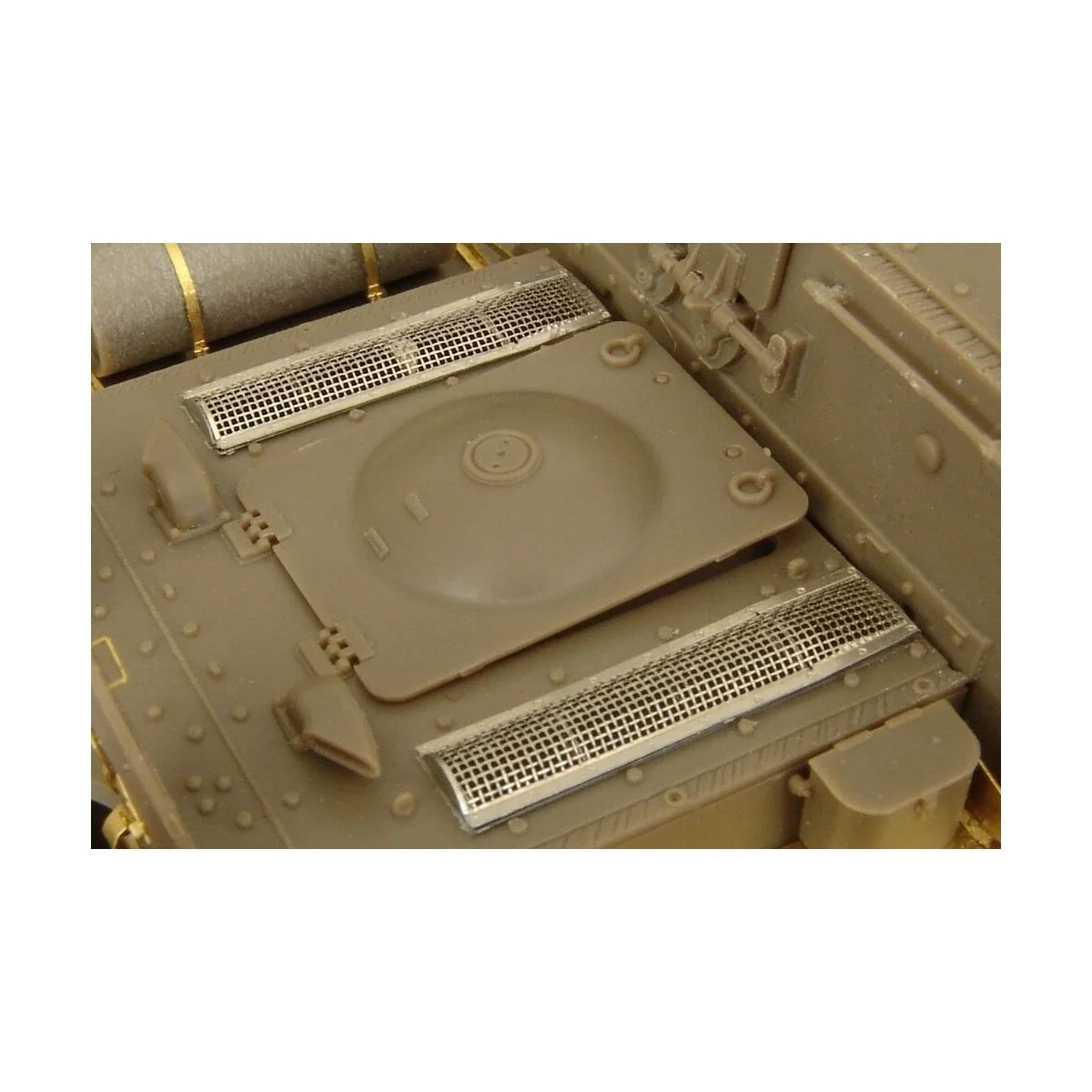 SU-152 engine mesh (Bronco), 1/48 - Hauler HLX48349
