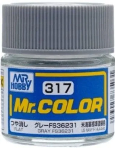 Mr Hobby -Gunze Mr. Color (10 ml) Gray FS36231 - Mr Hobby - Gunze C...
