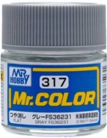 Mr Hobby -Gunze Mr. Color (10 ml) Gray FS36231 - Mr Hobby - Gunze C...