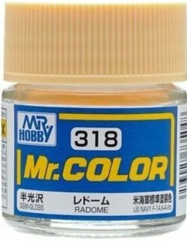 Mr Hobby -Gunze Mr. Color (10 ml) Radome - Mr Hobby - Gunze C-318