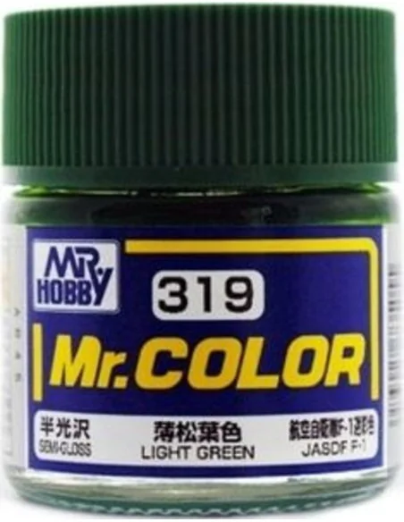 Mr Hobby -Gunze Mr. Color (10 ml) Light Green - Mr Hobby - Gunze C-319