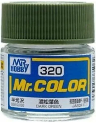 Mr Hobby -Gunze Mr. Color (10 ml) Dark Green - Mr Hobby - Gunze C-320