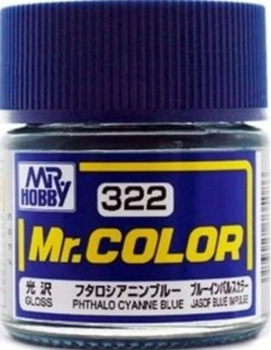 Mr Hobby -Gunze Mr. Color (10 ml) Phthalo Cyanne Blue - Mr Hobby - ...