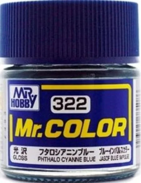 Mr Hobby -Gunze Mr. Color (10 ml) Phthalo Cyanne Blue - Mr Hobby - ...
