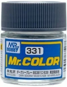 [NO_DESC] Mr Hobby -Gunze Mr. Color (10 ml) Dark Seagray BS381C 638...