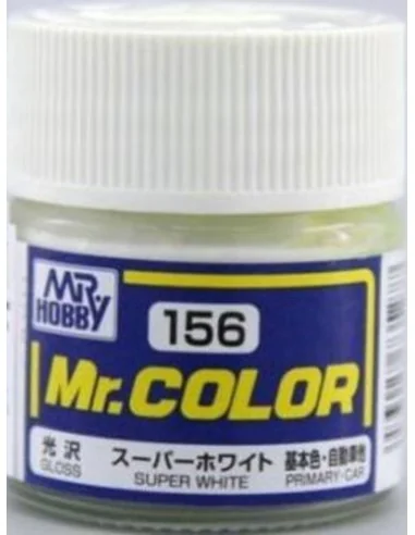 Mr Hobby -Gunze Mr. Color (10 ml) Super White IV - Mr Hobby - Gunze...